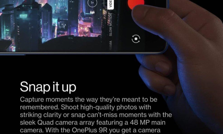 OnePlus 9R leaks in full through Amazon India listing