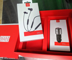 Oneplus Bullets Wireless 2 & Warp Charge 30 Car Charger box leaked