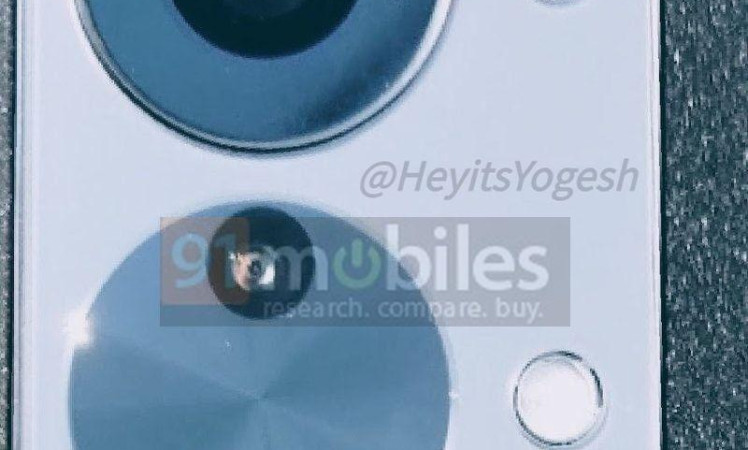 OnePlus Nord 2T rear camera picture matches previously leaked layout