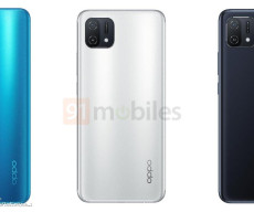 OPPO A16K back design and specifications Reviled via Render's by @91mobiles