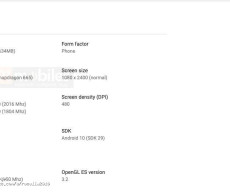 Oppo A52 and A92 some specs leaks in google play console