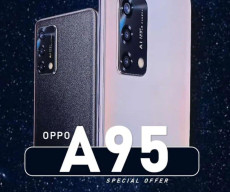 OPPO A95 4G live shots and poster's shared by @Sudhanshu1414