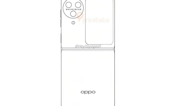 Oppo Find N3 Flip schematic and key specs leaked