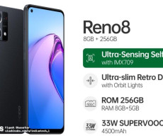 OPPO Reno8 4G Renders and Promo material leaked by @Sudhanshu1414