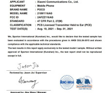 POCO M4 Pro 5G (21091116AG) Specifications Reviled via FCC certification.