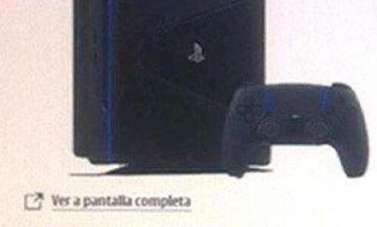 PS5 design leak in webpage