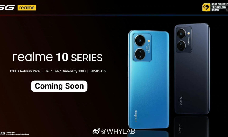 Realme 10 Series poster leaks out ahead of launch