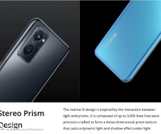 Realme 9i marketing material leaks out