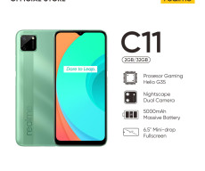 Realme C11 press renders and specs leaked
