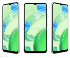 Realme C30 press renders leaked in two color options