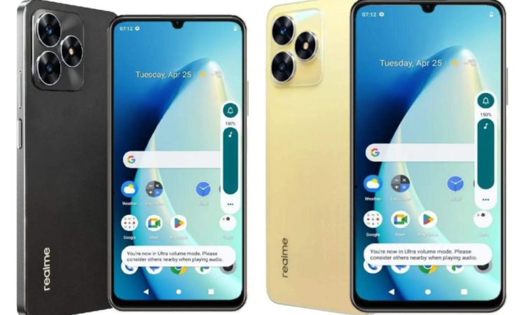 Realme C53 Renders and Specifications leaked.