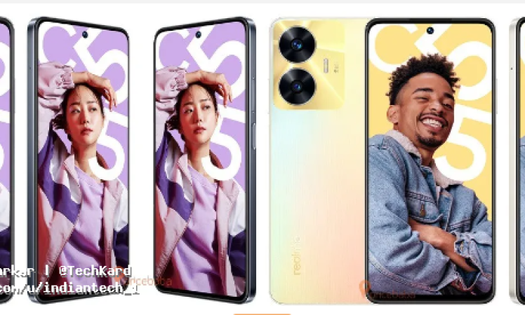 Realme C55 Storage and colour options leaked
