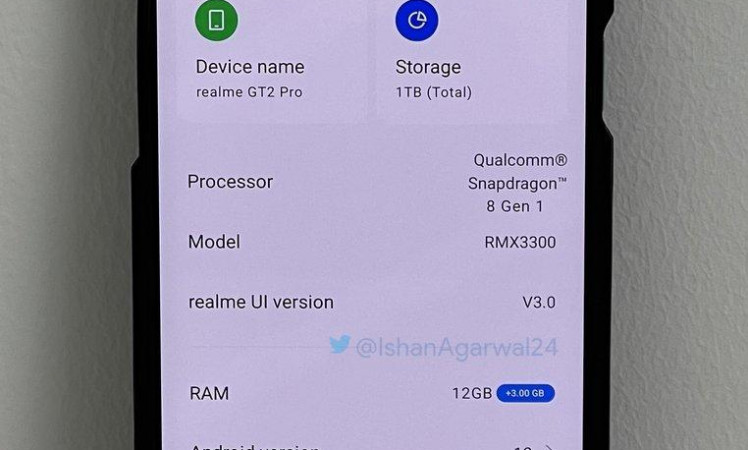 Realme GT 2 Pro to come with up to 1TB internal storage