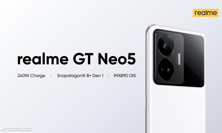 Realme GT Neo 5 Promo images leaked