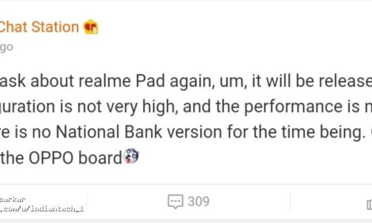 Realme India and China launch info leaked