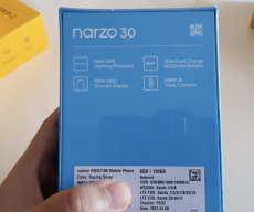 Realme Narzo 30 hands-on video leaks out