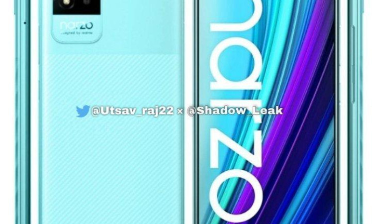Realme Narzo 50i All Side Renders
