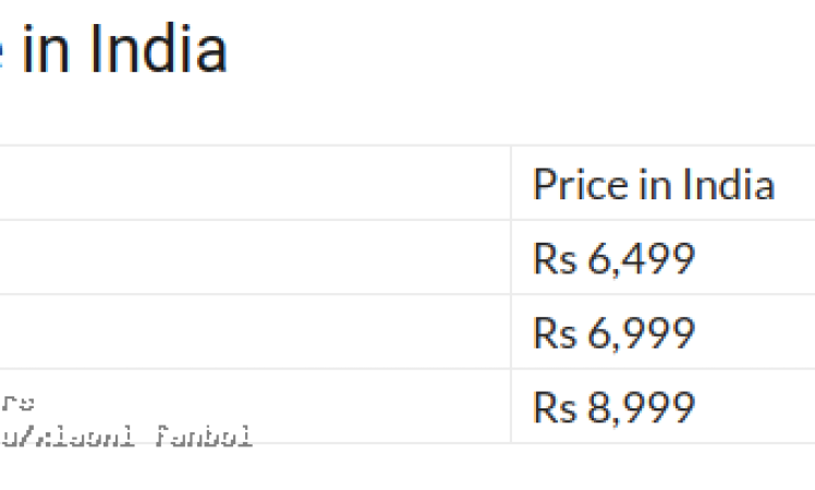 Redmi 8A Indian prices leaked