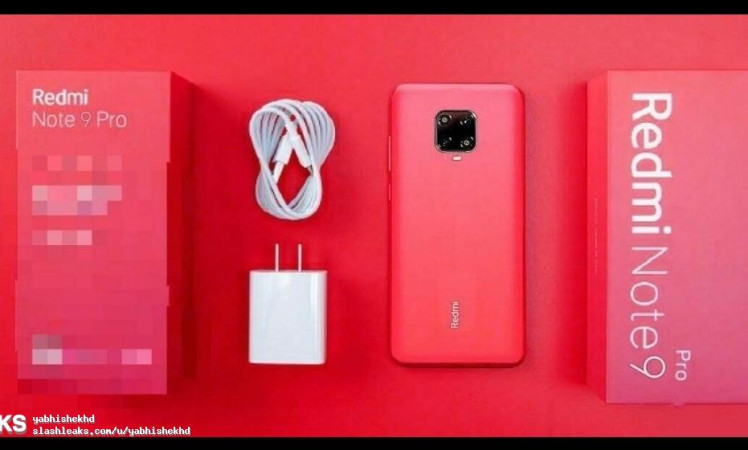 Redmi Note 9 Leaked In Red Colour