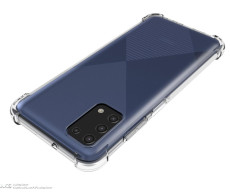 Samsung Galaxy A03s protective case matches previously leaked design