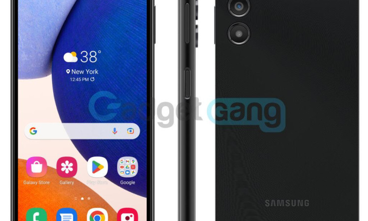 Samsung Galaxy A14 5G Render leaked by @evleaks (via:@GadgetGang)