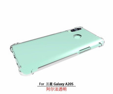 Samsung Galaxy A20s rendered by case maker
