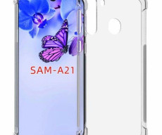Samsung Galaxy A21 rendered by case maker