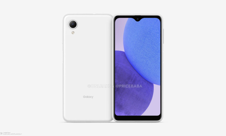 Samsung Galaxy A23e renders and dimensions leaked