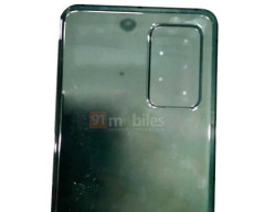Samsung Galaxy A52 rear panel leaks out
