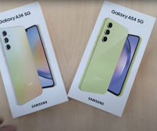 Samsung Galaxy A54 5G Unboxing video leaked.