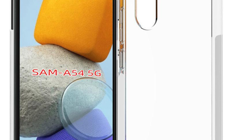 Samsung Galaxy A54 protective case matches previously leaked design