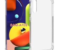 Samsung Galaxy A70s rendered by case maker