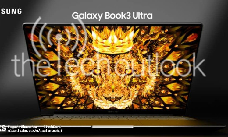 Samsung Galaxy Book 3 Ultra Promotional Images leaked by @evleaks