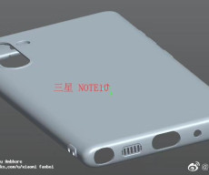 Samsung Galaxy Note 10 case 3D design shows no Bixby button & Headphone Jack