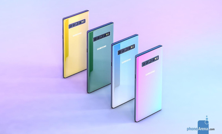 Samsung Galaxy Note 10 Renders