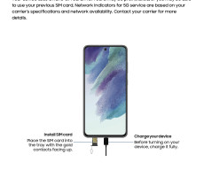 Samsung Galaxy S21 FE user manual leaks out