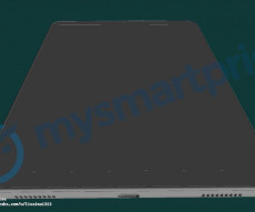 Samsung Galaxy Tab A 2021 8.4 inch cad render