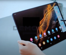 Samsung Galaxy Tab S8 Ultra official hands-on video leaks out