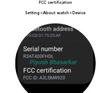Samsung galaxy watch 5 series (SM-R910, SM-R900, SM-R920) with 10W wireless charging is listed on FCC certification.