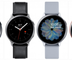 SAMSUNG GALAXY WATCH ACTIVE 2 high-res renders