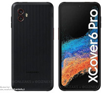 Samsung Galaxy XCover6 Pro official render images and specifications leaked by @onleaks × @GizNext