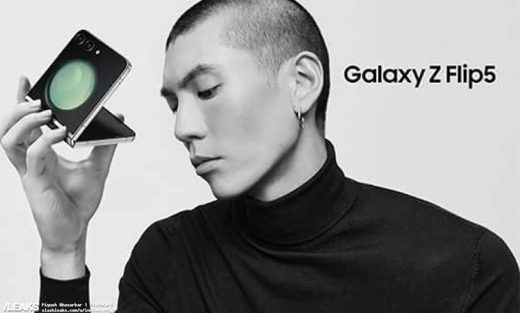 Samsung Galaxy Z Flip5 official Poster leaked.