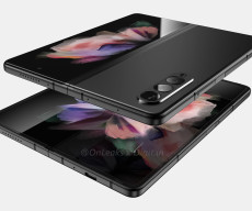 Samsung Galaxy Z Fold 3 CAD renders, display sizes and dimensions leaked by @Onleaks