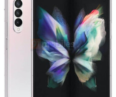 Samsung Galaxy Z Fold 3 press renders leaked in three color options