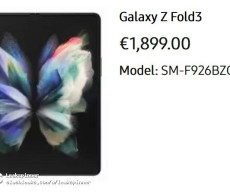 Samsung Galaxy Z Fold3 pricing leaked by @evleaks