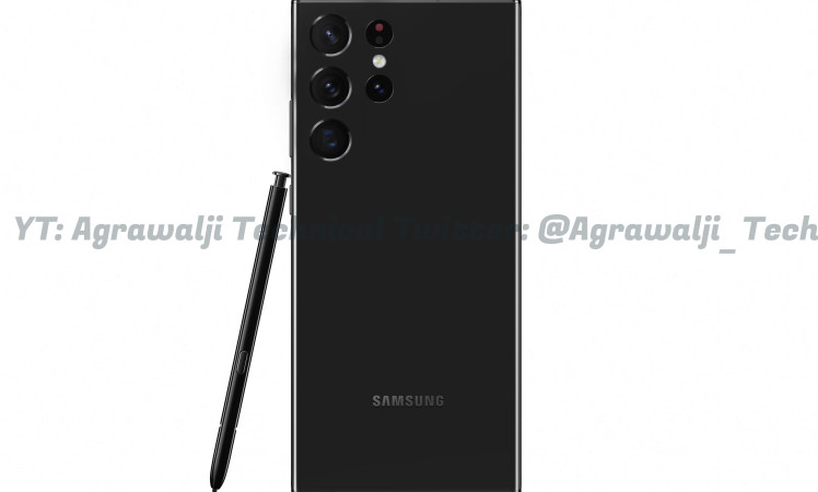 Samsung S22 Ultra High Res Renders Leaked ahead of launch