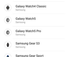 Samsung's galaxy watch 5 and galaxy watch 5 Pro spotted on Samsung helth app