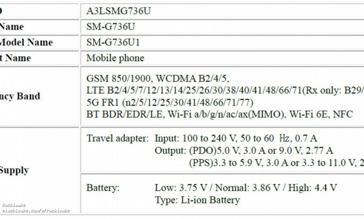 Samsung’s upcoming Galaxy Xcover6 Pro is now listed on the FCC database.