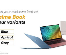 So here are the Render's of Realme Book/laptop in 3 new Colour's