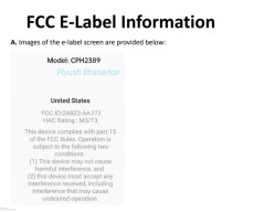 Unknown Oneplus smartphone (model: CPH2389) Is listed on FCC certification.